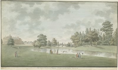 Fisherwick Hall, 1786 da Unbekannt