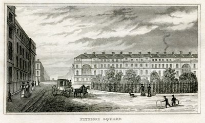 Piazza Fitzroy da Unbekannt
