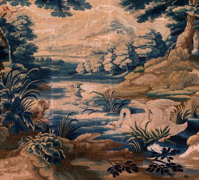 Arazzo fiammingo. Cosiddetto Verdure. Atelier di Oudenaarde. 340x451cm. Inv 00020 da Alec Hunter