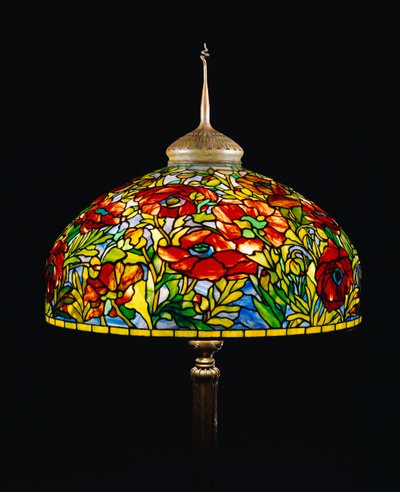 Lampada da terra, Tiffany Studios da Unbekannt