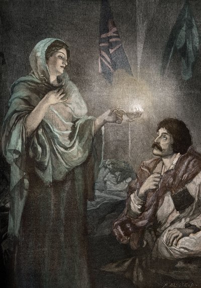 Florence Nightingale da Unbekannter Künstler