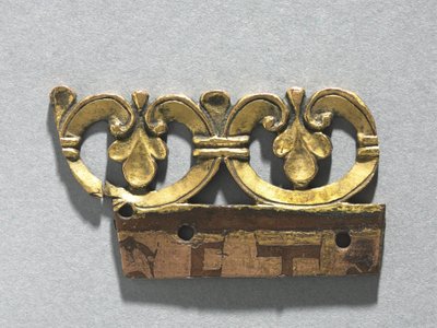 Frammento di una cresta ornamentale da un reliquiario da Unbekannt