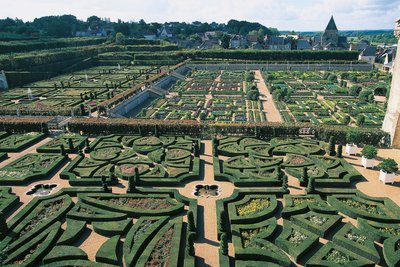 Francia, Centro, Valle della Loira, Giardini del Castello di Villandry, giardini da Benjamin Baud