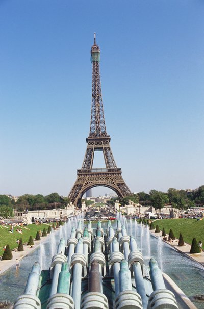 Francia, Parigi, Torre Eiffel dal Trocadero da Unbekannt