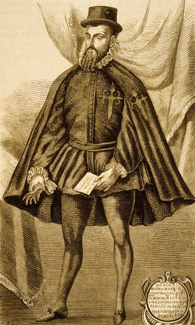 Francisco Pizarro da Unbekannter Künstler