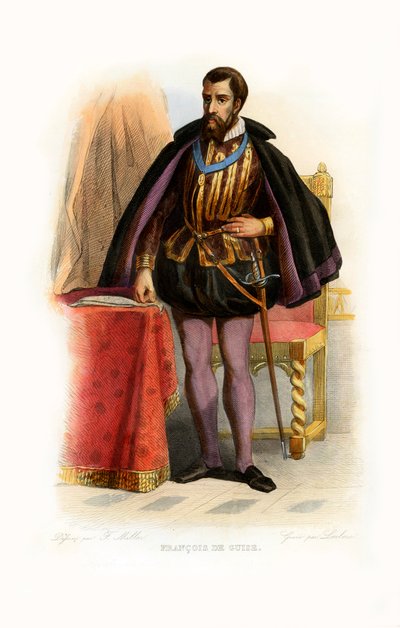 François de Guise da Unbekannter Künstler