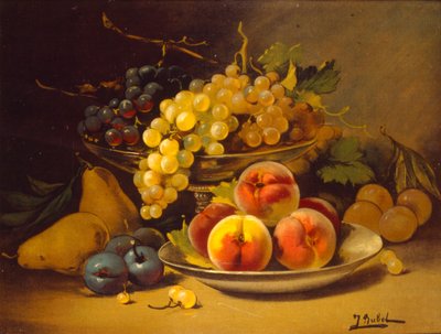 Natura morta francese del XIX secolo. Artista sconosciuto, circa 1870 da Unbekannter Künstler