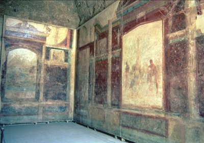Affreschi nel Tablinium, Casa di Livia da Unbekannter Künstler