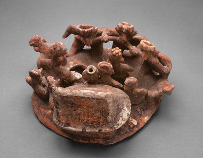Rituale funerario di perforazione delle guance, 200 a.C.-300 d.C. da Unbekannt