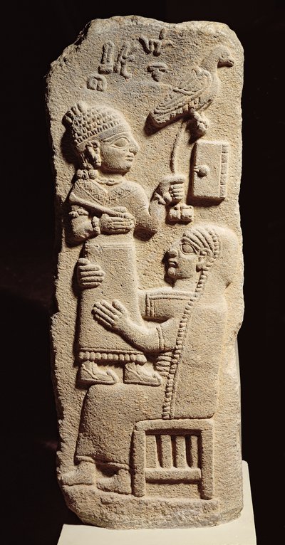 Stele funeraria dello scriba Tarhunpijas, Periodo Neo-Ittita, c.800-700 a.C. da Unbekannt