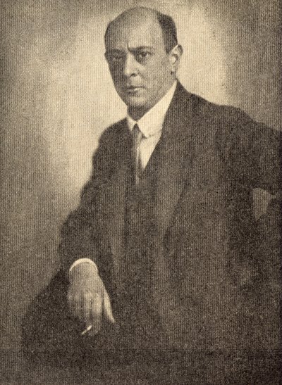 Arnold Schonberg (1874-1951) da Unbekannter Künstler