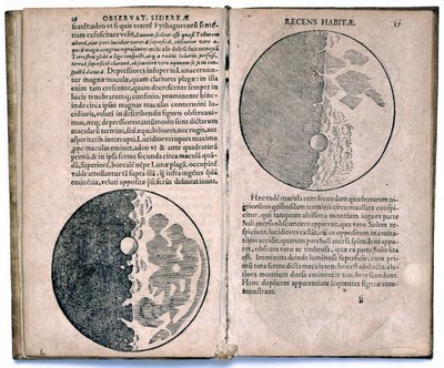 Osservazioni della Luna di Galileo da Unbekannt