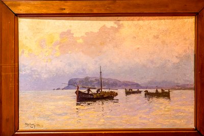 Galleria di Arte Moderna (ex Convento di Santa Chiara), Palermo, Sicilia, Italia, Michele Catti, Alba da Unbekannter Künstler