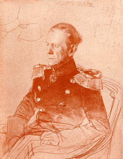 Generale Capo di Stato Maggiore Conte Helmut von Moltke da Unbekannter Künstler