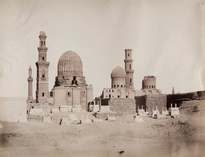 Veduta generale delle tombe dei Mamelucchi, Il Cairo da Unbekannter Künstler