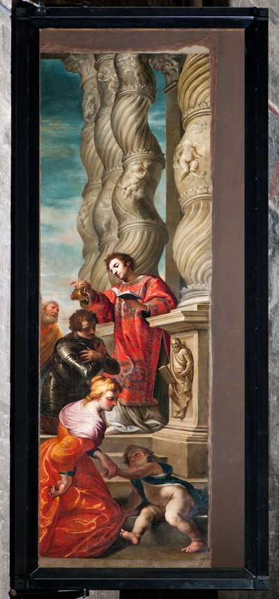 Genova, Duomo (Cattedrale di San Lorenzo), interno, navata sinistra, porte originali dell