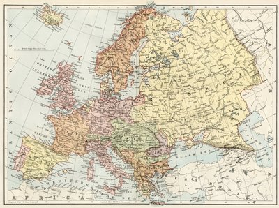 Carta geografica dell