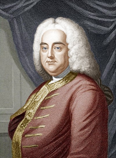 Georg Friedrich Händel da Unbekannter Künstler