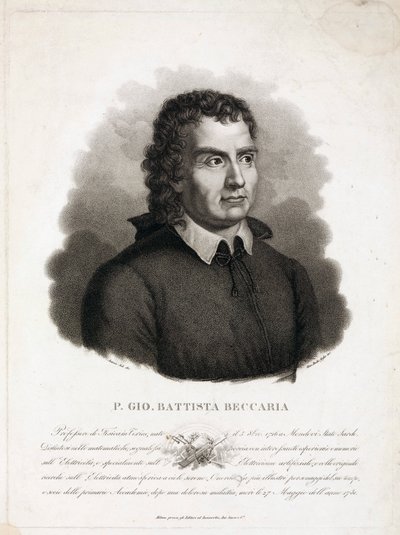 Giambattista Beccaria, ecclesiastico e scienziato italiano da Unbekannt