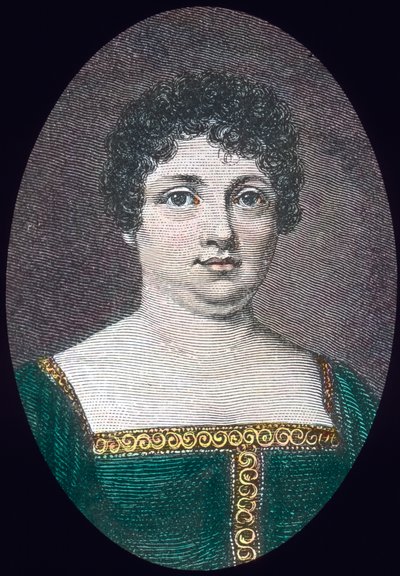 La moglie di Goethe da Unbekannter Künstler