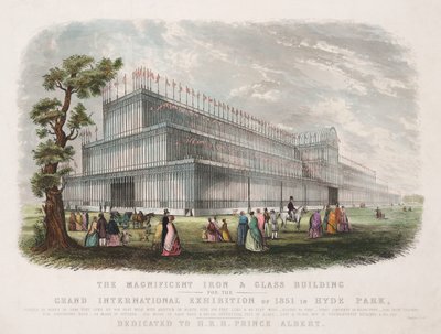 Grande Esposizione 1851 Il Crystal Palace, Londra da Unbekannt