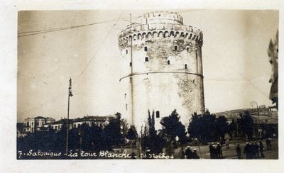 Salonicco: vista della Torre Bianca da William M. Timlin