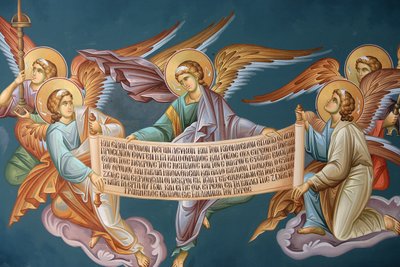 Dettaglio di icona ortodossa greca da Unbekannt