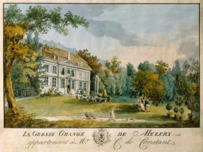 Grosse-Grange in Mézery von Unbekannter Künstler