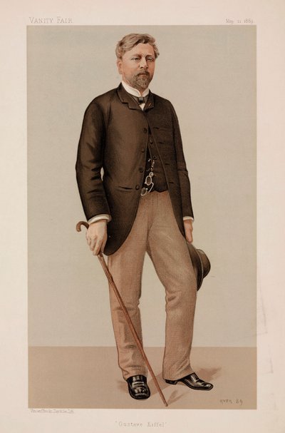 Gustave Eiffel, ingegnere civile francese da Unbekannt