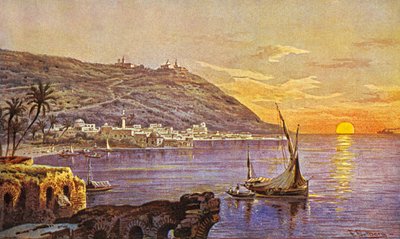 Haifa e Monte Carmelo da Unbekannter Künstler