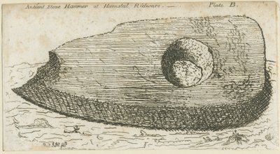 Hamstall Ridware - Ritrovamento archeologico: incisione, XVIII secolo da Unbekannt