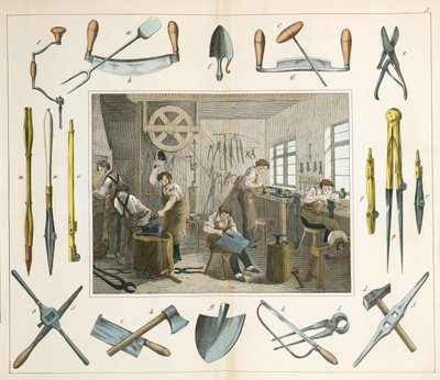 Strumenti manuali Il fabbricante di strumenti da Unbekannt