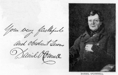 Scrittura e firma di Daniel O