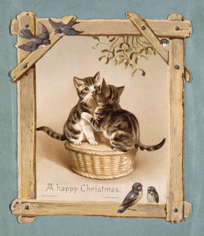 "Buon Natale dicono i Gattini" da Unbekannter Künstler