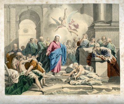 Guarigione a Bethesda - Bibbia, Nuovo Testamento da Unbekannter Künstler