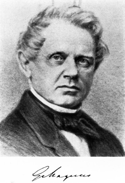 Heinrich Magnus, chimico e fisico tedesco, metà del XIX secolo da Unbekannt