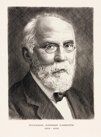 Hendrik Antoon Lorentz, fisico matematico olandese, c 1910 da Unbekannt