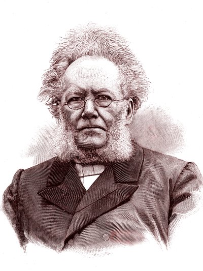 Henrik Ibsen da Unbekannter Künstler