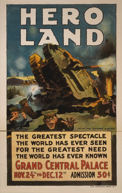 Poster di Hero Land, New York, New York da Unbekannt