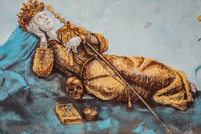 Santa Rosalia di Igor Scalisi Palminteri. Ballaro, Palermo da Benjamin Baud