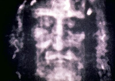 Sacra Sindone di Torino, volto di Cristo da Unbekannter Künstler