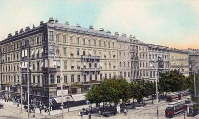 Hotel Bristol Kärntnerring a Vienna, fine del XIX/inizi del XX secolo da Unbekannter Künstler