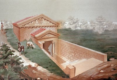 Ipogeo Martirio di Poitiers, c.1880 da Unbekannter Künstler