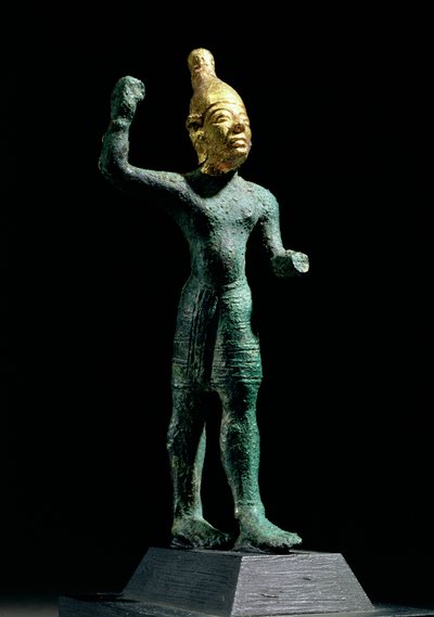 Idolo del dio della tempesta Baal, dalla Siria, Età del Bronzo (c.1350-1250 a.C.) da Unbekannt
