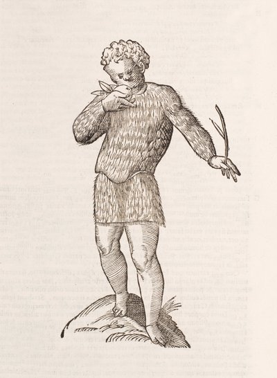 Illustrazione di un uomo da Unbekannt