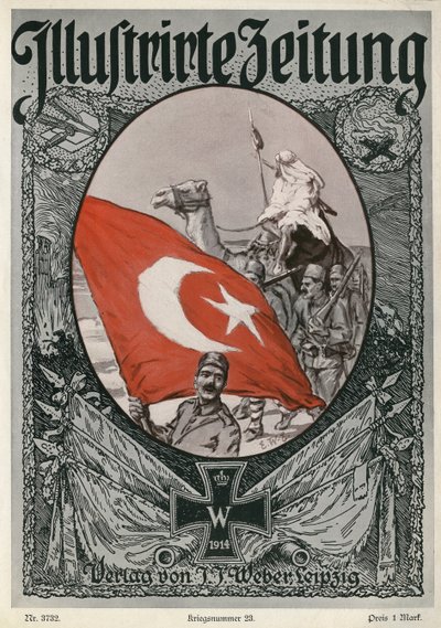 Illustrirte Zeitung: copertina, 7 gennaio 1915 da Unbekannter Künstler