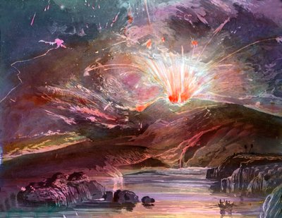 In aprile del 1902 il vulcano Pelée sull