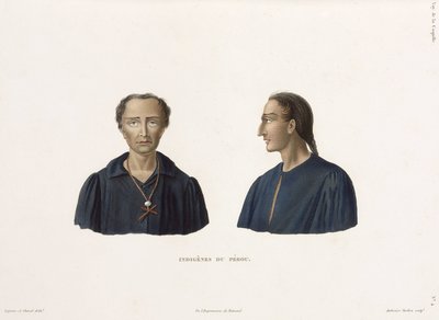 Popoli indigeni del Perù da Unbekannter Künstler