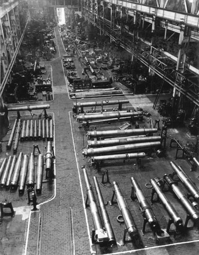 Dentro il negozio 5, Elswick Works, Newcastle upon Tyne da Unbekannter Künstler