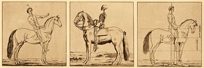Istruzioni sulla postura a cavallo da Unbekannter Künstler